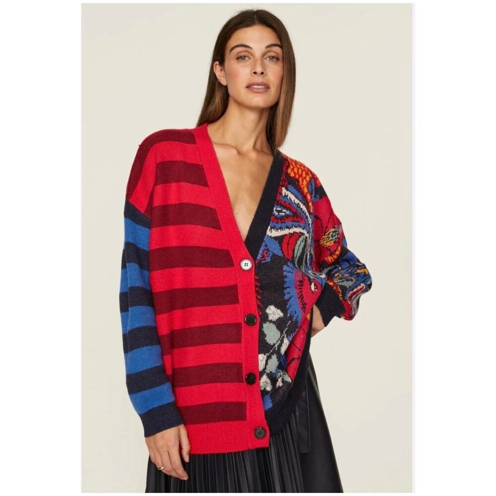 Farm Rio Vintage Forest Cardigan - Size XS